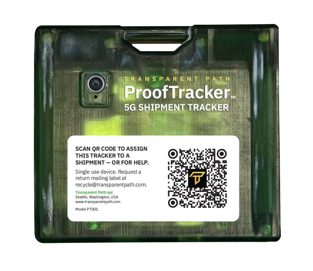 ProofTracker - the world's most advanced shipment tracker.